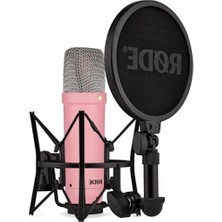 Esranın Dünyası Rode Nt1 Signature Series Large-Diaphragm Condenser Mikrofon (Pembe)