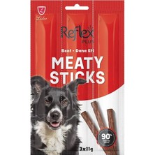 Reflex Meaty Sticks Biftekli 3X11 gr Köpek Ödül Çubuğu