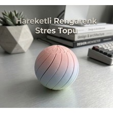 Hareketli Renkli Stres Topu Oyuncak