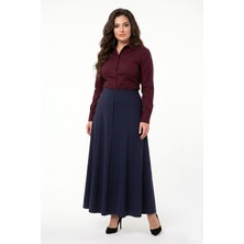 Nazal Kadın Kumaş Etek Lastikli Kemer Balık Model BGL-ST05512