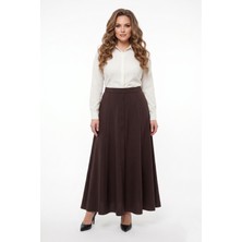 Nazal Kadın Kumaş Etek Lastikli Kemer Balık Model BGL-ST05512