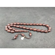 İskeçe Tesbih Şevket Alkan Usta Eseri̇ El  Boy Alman Fiber Sertifikalı 9814