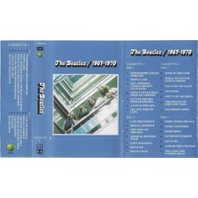Kadıköy Plak Kulübü Dikkat Kaset !!! The Beatles – 1967-1970 (2x) Kaset