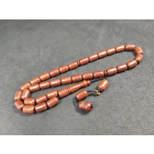 İskeçe Tesbih Şevket Alkan Usta Eseri̇ Iri̇ Boy Alman Fiber Sertifikalı 9805