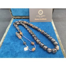 İskeçe Tesbih Vıp Kutulu Iskeçeli Cemil Usta Eseri 35.20 Gr. Caretta Caretta (Kaplumbağa) Sertifikalı 9847