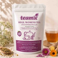 Teamix Regl Çayı Womens Tea Bitkisel Karışımlı Çay 20 Süzen Doypack Ambalaj