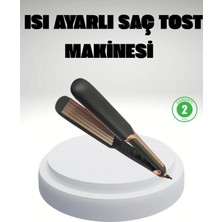 Sayarmarkt Tost Model Saç Maşası 220°C Hızlı Isınan
