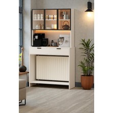 Avmpark Leon Kahve_köşesi 110 cm ( 90 cm ve 104 cm Petekler Için ) Petek Üstü Çok Amaçlı