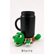 Blurix Sevimli ve Hareketli Kaplumbağa Bardak Altlığı – Eğlenceli Kupa Altlığı
