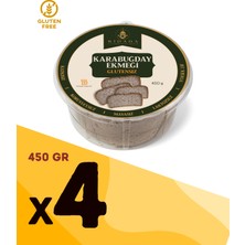 Ridada Glutensiz %100 Karabuğday Ekmeği 450 G x 4 Adet