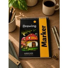 Dream Art Galery Marker Çizim, A5 Boyut, Çizimdefteri