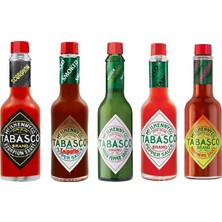Tabasco Paketi / Scorpion - Chipotle - Green Pepper - Classic - Habanero
