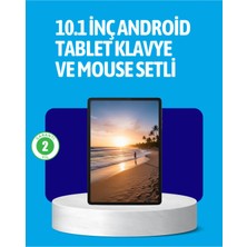 Sayarmarkt Trendlia Android 15 Tablet Klyeli Mouse’lu Profesyonel Set