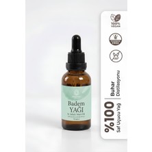Arovia Aromatherapy Doğal Soğuk Sıkım Tatlı Badem Yağı Damlalıklı Cam Şişede 50ML Badem Yağı