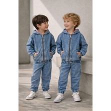 Baby Lory Kids Store Erkek Çocuk 2’li Kot Takımı