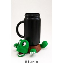 Blurix Sevimli ve Hareketli Kaplumbağa Bardak Altlığı – Eğlenceli Kupa Altlığı