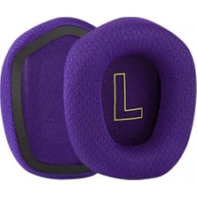 Mrs Toys Logitech G733 Uyumlu Kulaklık Pedi Süngeri Yedek Köpük Kulak Pedleri Minder Yastık Logitech G 733 G335 K/da Lightspeed Kablosuz Oyun Kulaklığı ile Uyumlu Ped Earpad