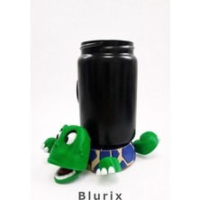 Blurix Sevimli ve Hareketli Kaplumbağa Bardak Altlığı – Eğlenceli Kupa Altlığı