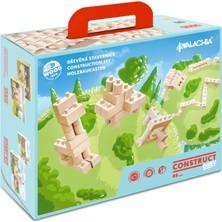 WALACHIA-W93 Ahşap Inşaat Seti 46 Parça MK-W93