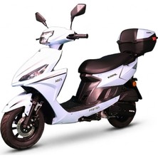 Kral Ares 50CC Scooter Motosiklet Beyaz