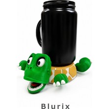 Blurix Sevimli ve Hareketli Kaplumbağa Bardak Altlığı – Eğlenceli Kupa Altlığı