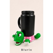 Blurix Sevimli ve Hareketli Kaplumbağa Bardak Altlığı – Eğlenceli Kupa Altlığı