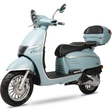 Kral Rigil 50CC Scooter Motosiklet Mavi