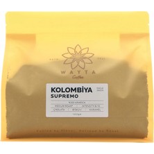 Wayta Coffee Colombia Supremo Filtre Kahve 1000 G –%100 Arabica Öğütülmüş Kahve