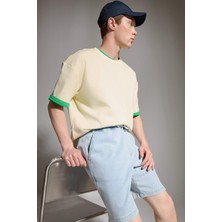DeFacto Ultra Yumuşak Regular Fit Bermuda H8461AX26SM