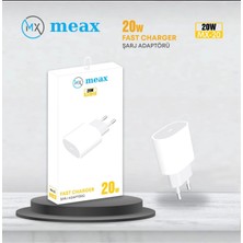 Meax 20W Şarj Başlığı Pd Type/c Giriş