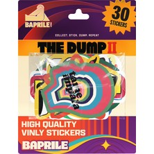 Baprile The Dump Iı Eğlenceli Sticker Koleksiyonu 30 Parça Laptop Telefon Termos Etiket Seti