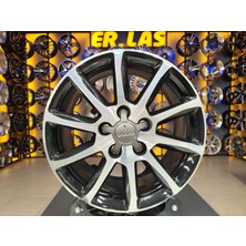 Audı Jant 4 Adet Audi Orıjınal 7.5*16 5*112 ET45 57.1 Black Mack Jant Revize Edilmiş (Takım)