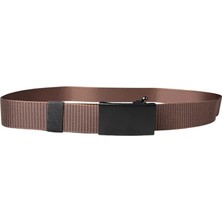 İstanbul Belt Ayarlanabilir Otomatik Tokalı Kanvans Taktik Kemer -120 cm - Siyah Ton Toka