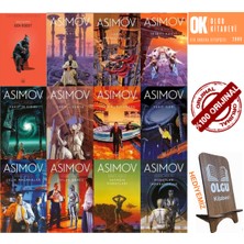 İthaki Yayınları Isaac Asimov Full Bilim Kurgu Seti / Ben, Robot Vakıf Serisi (7 Kitap ) - Robot Serisi (4 Kitap) / Telefon Tutucu Hediye