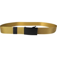 İstanbul Belt Ayarlanabilir Otomatik Tokalı Kanvans Taktik Kemer -120 cm - Siyah Ton Toka
