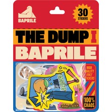 Baprile The Dump I Eğlenceli Sticker Koleksiyonu 30 Parça Laptop Telefon Termos Etiket Seti