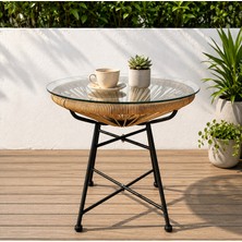 Evinizin Atölyesi Camlı Masa, Bistro Masa, Balkon Masası