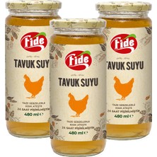 Fide Tavuk Suyu 480 ml x 3 Adet