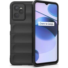 Magicool Realme C35 Kılıf Optimum Silikon - Siyah
