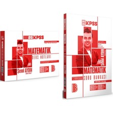 Beni̇m Hocam Benim Hocam 2026 Kpss Matematik Ders Notları ve Soru Bankası Seti 2 Kitap