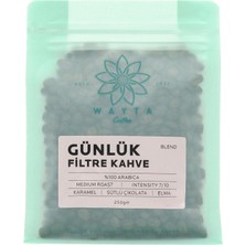 Wayta Coffee Günlük Filtre Kahve Çekirdeği 250 G –%100 Arabica Çekirdek Kahve