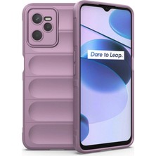Magicool Realme C35 Kılıf Optimum Silikon - Mor