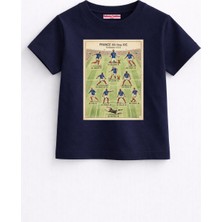 Rabona Fashion France All Time Legends Retro Çocuk T-Shirt