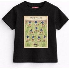 Rabona Fashion France All Time Legends Retro Çocuk T-Shirt