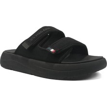U.s.polo Assn Sun 6fx Siyah Comfort Anatomik Cırtlı Spor Terlik