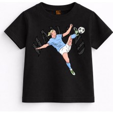 Rabona Fashion Erling Haaland Goal Machine Çocuk T-Shirt