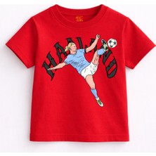 Rabona Fashion Erling Haaland Goal Machine Çocuk T-Shirt