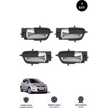 SEMECHLER Hyundaı I20 2009-2014 Arası Uyumlu Sağ -Sol Iç Açma Kapı Kolu Takımı 4'lü Set