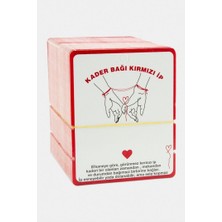 Zero Land Ilkeshop 2 Li Kader Bağı Ip Bileklik Kartı - Kırmızı