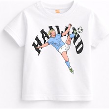 Rabona Fashion Erling Haaland Goal Machine Çocuk T-Shirt